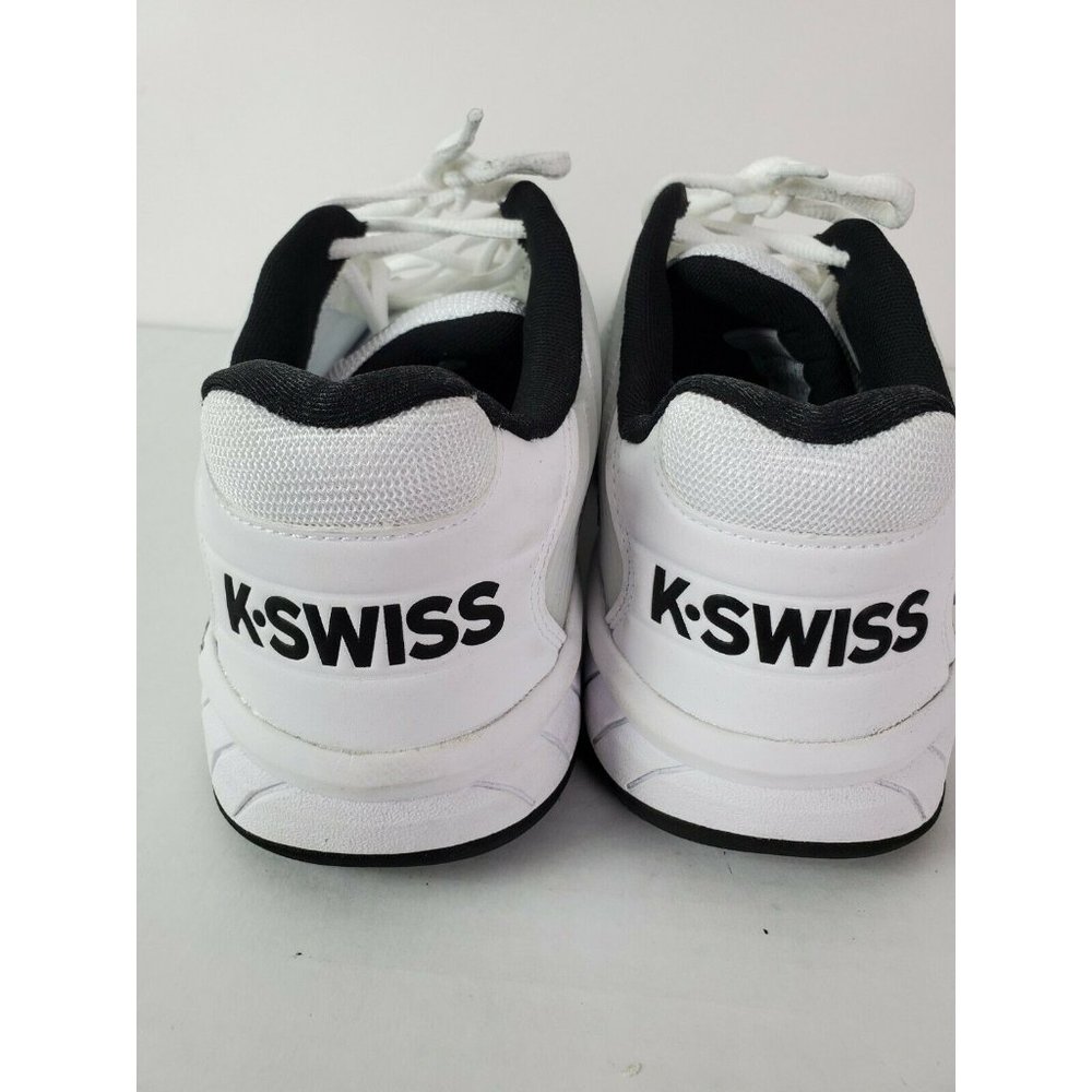 KSWISS MENS HYPERCOURT EXPRESS 2 TENNIS SHOES (WHT/HIGHRISE/BLACK) #06613 US 12 - Picture 9 of 9